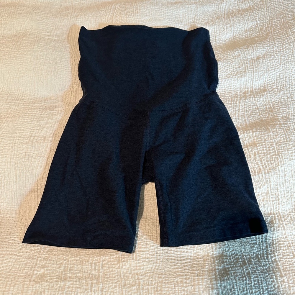 Spacedye Cruiser Maternity Biker Short- size small